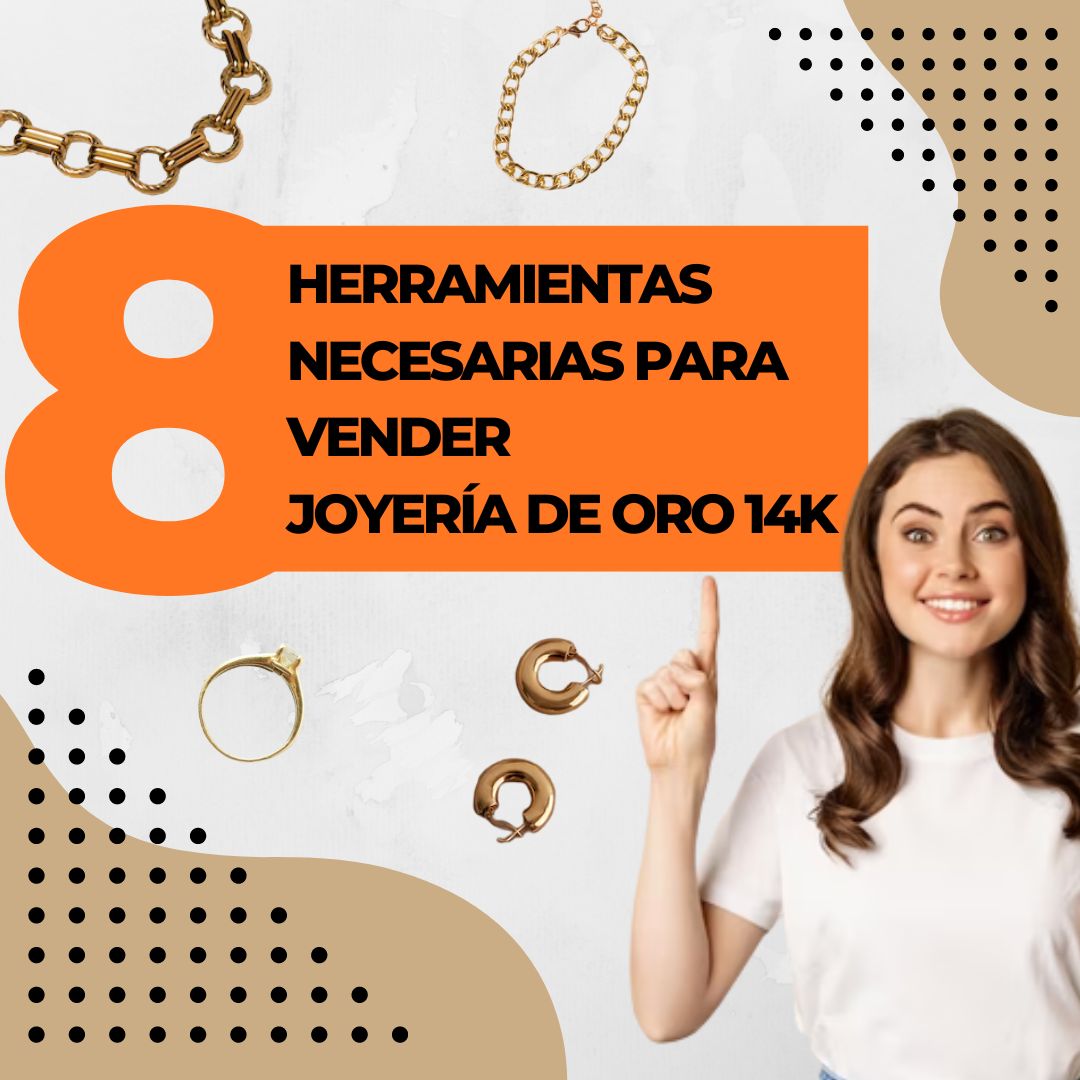 Las herramientas que todo vendedor de joyería de oro 14k necesita